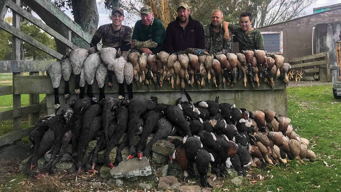 2019 duck shooting opening day – a mixed bag over the two days between the family!