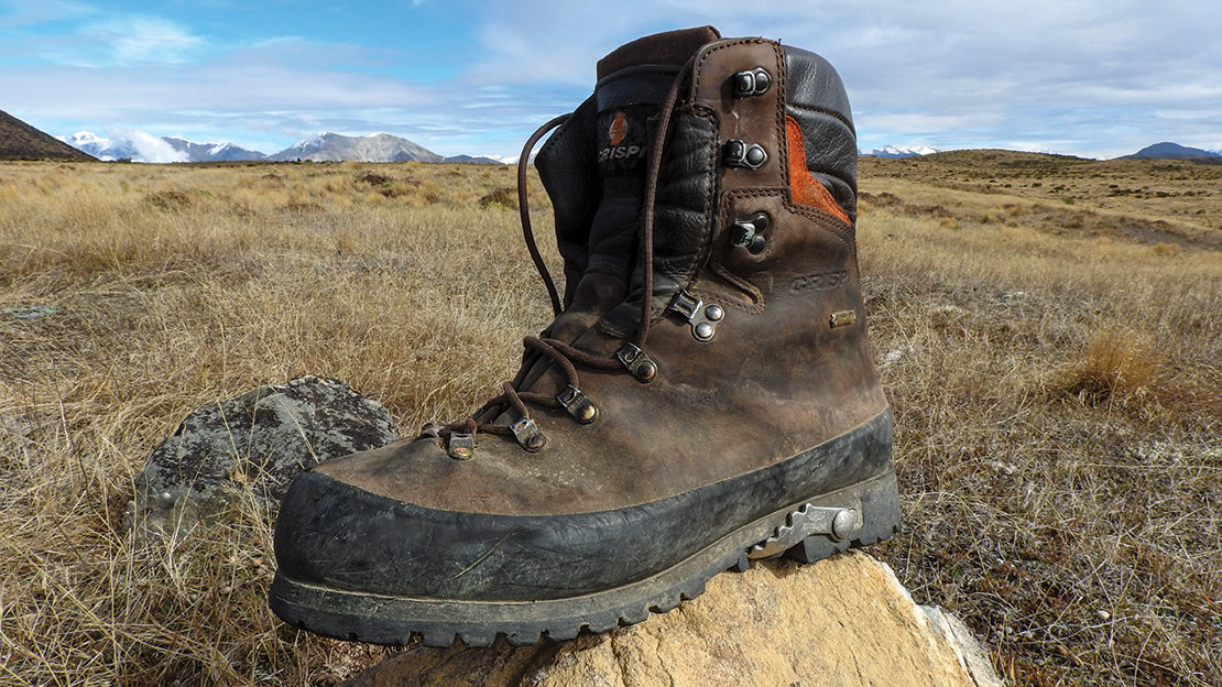 The simplistic, all-leather design makes for an exceptionally durable and waterproof boot.
