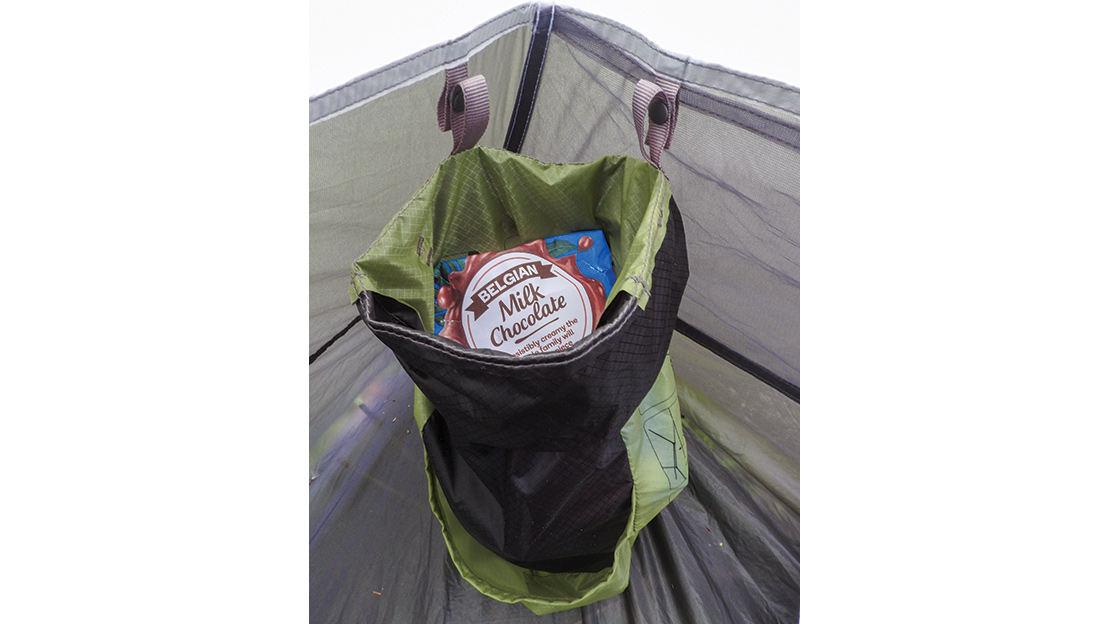 Handy storage bags double as internal storage for those important items.