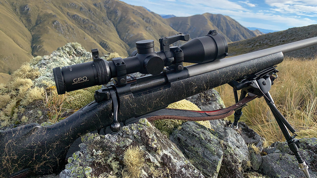 The Spectra 8x is a compact scope, ideal on a short action.