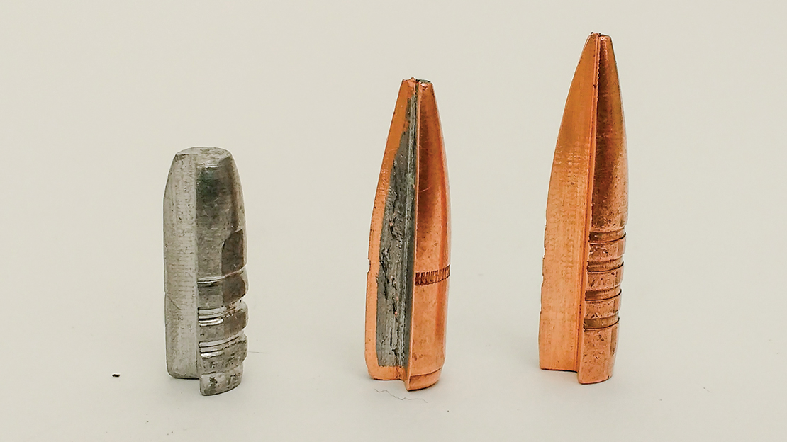 Bullets range from solid lead to projectiles made from solid copper. The most common bullets in NZ are copper jacketed with a lead core.