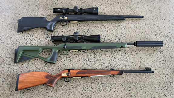 The 600 Series rifles come in a number of variants from classic walnut to modern practicality.