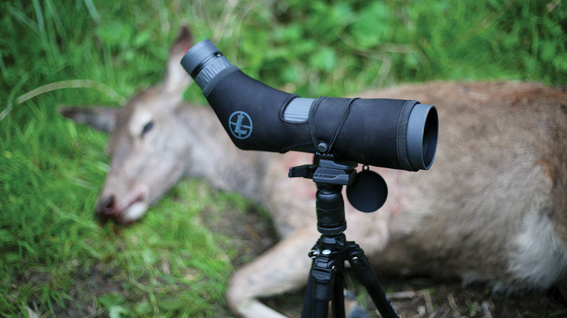 A spotting scope can certainly be a helpful item.