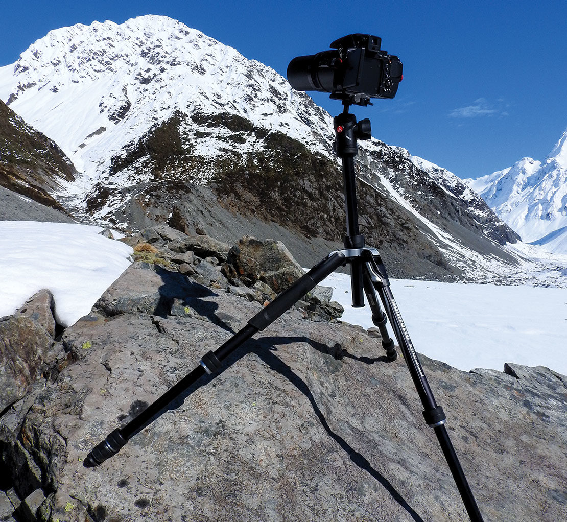 A well-constructed tripod is essential for effective usage of a DSLR camera.
