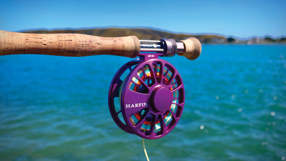 The preferred rig of choice for my prospecting of New Zealand's flats fisheries: a well-sealed reel on a rod that can handle hurt.