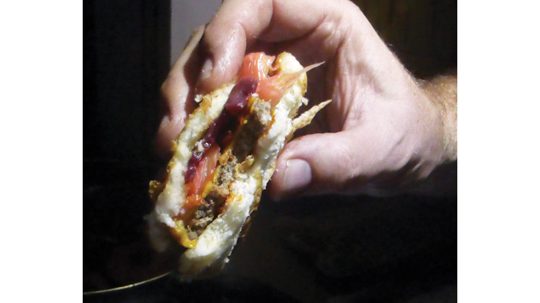 Ressurrected Maccas burger